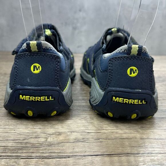 Merrell~Boys~Blue Hiking Outdoor ML Hydro H20 Sandals~Size 12M - Picture 4 of 8